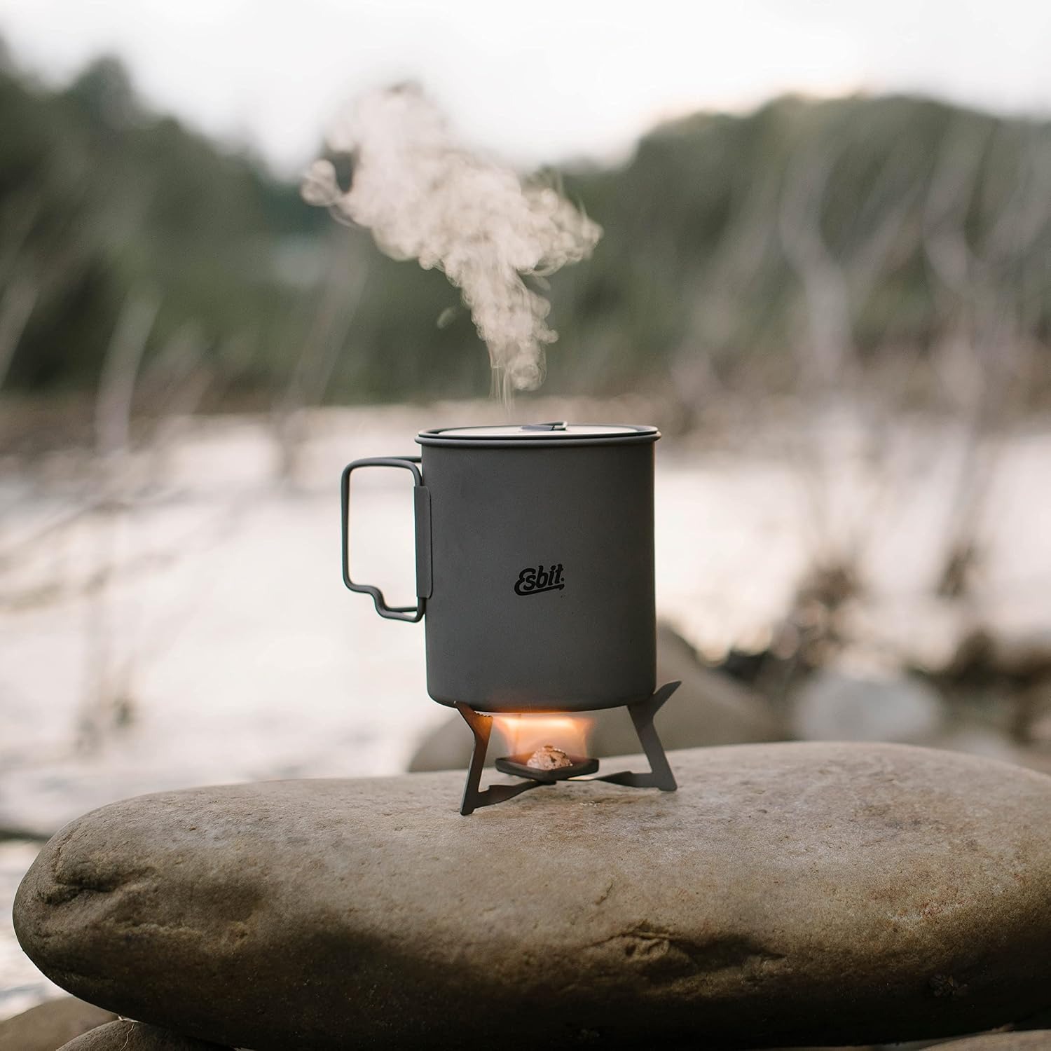Esbit Ultralight Titanium Solid Fuel Stove: image 6