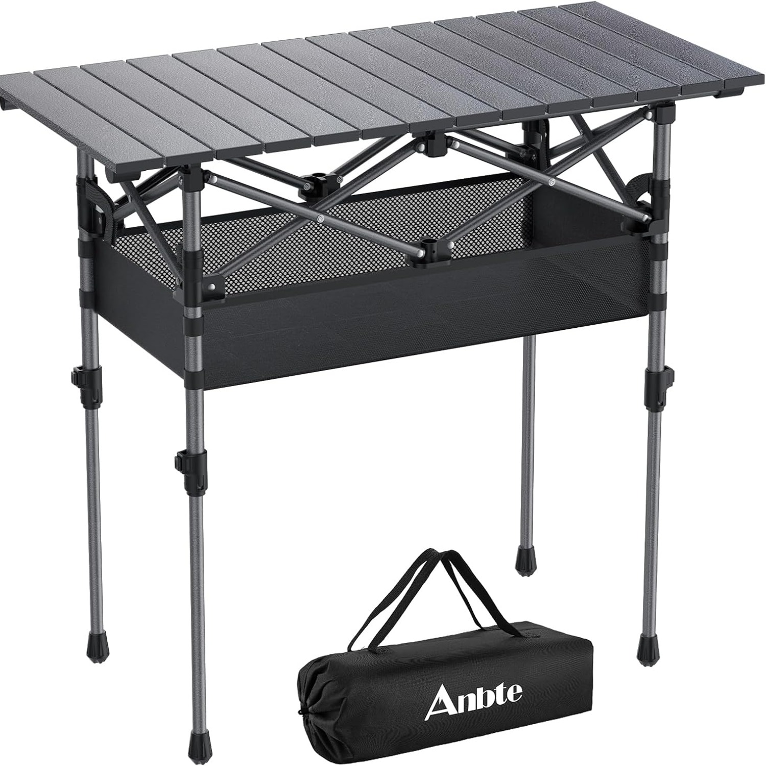 Anbte Roll Top Camping Table 3ft