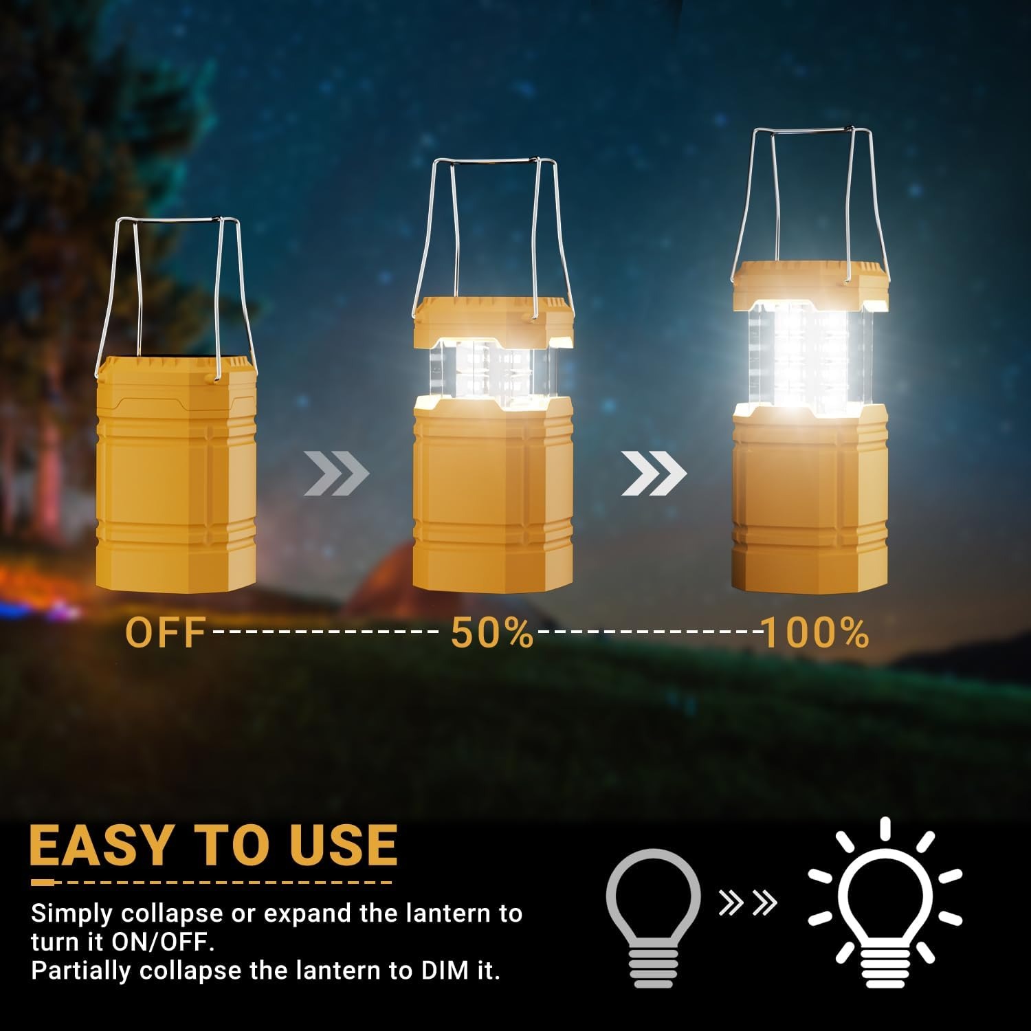 Solar Hand Crank Camping Lantern: image 3