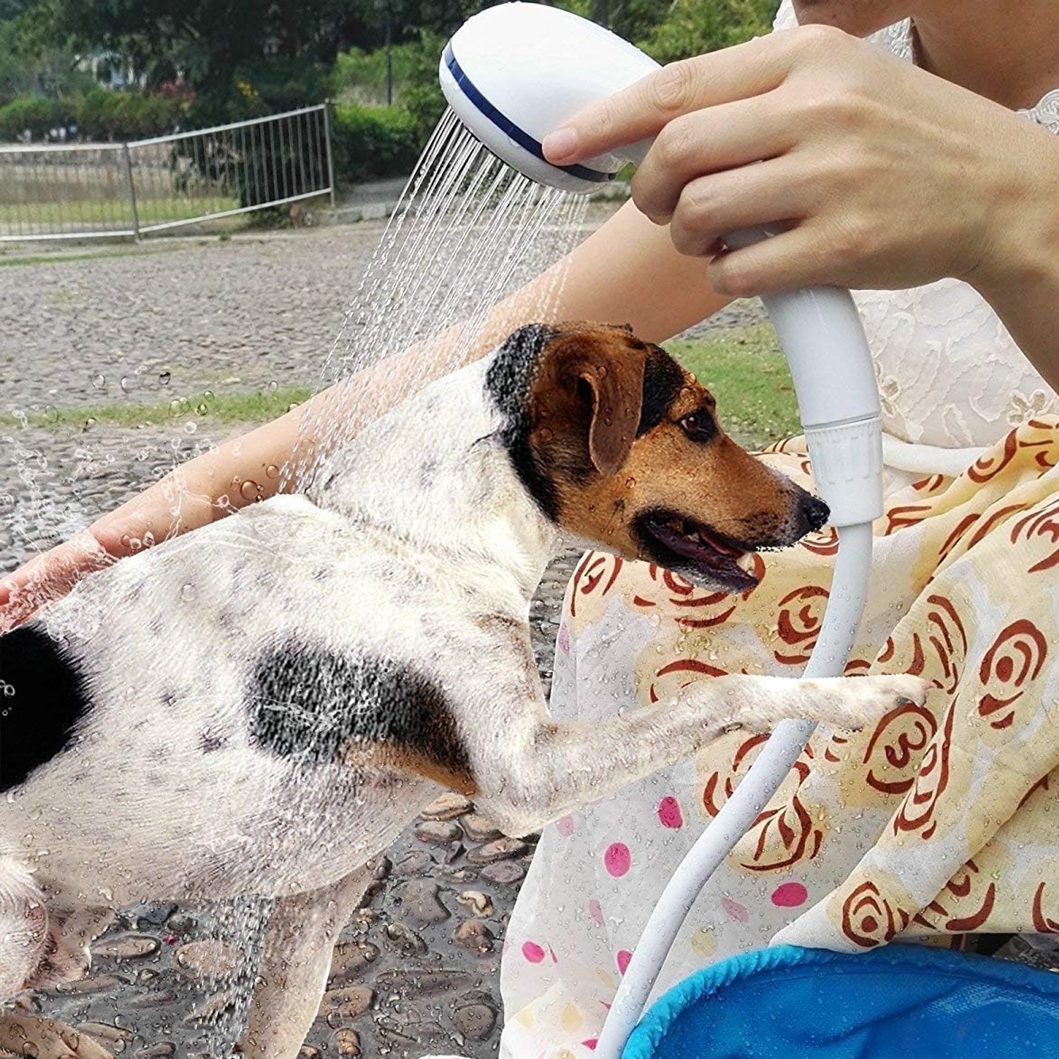 Portable Camping Shower with Rechargeable Pump: image 6
