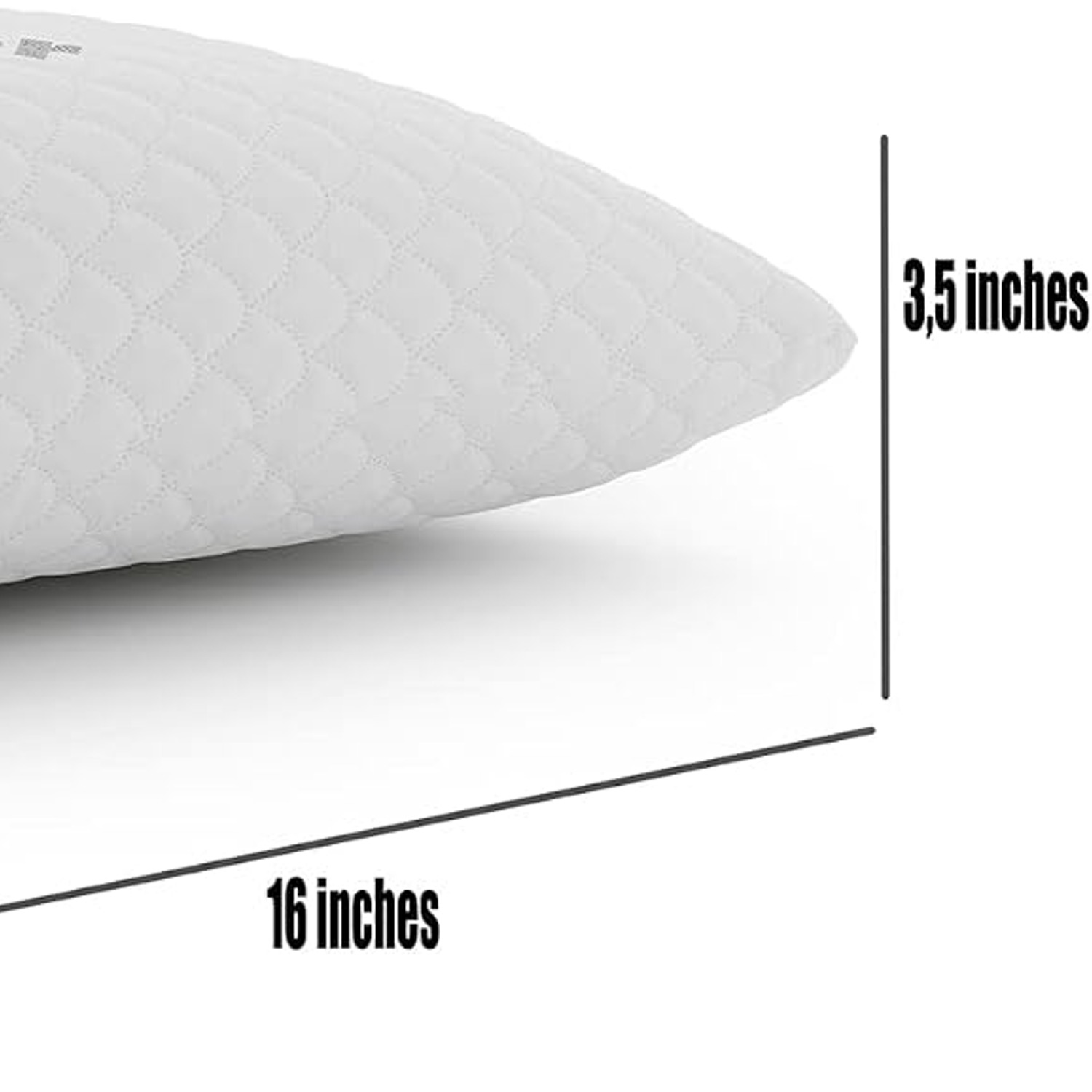 Compressible Camping Pillow with Shredded Memory Foam: image 3