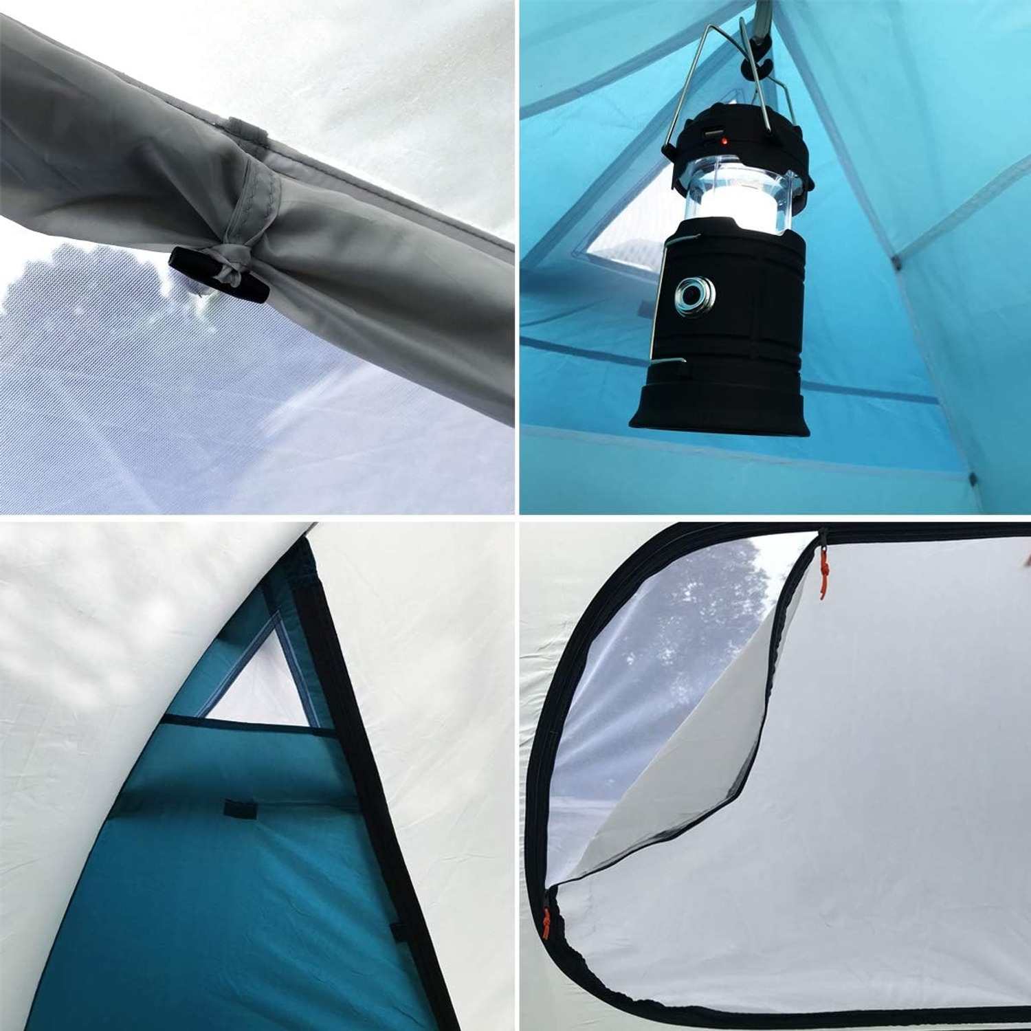 4 Person Double Layer Dome Tent: image 4