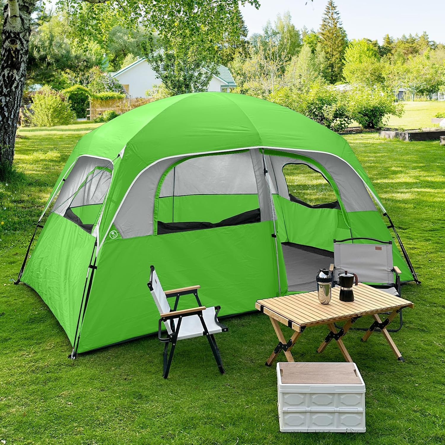 CAMPROS CP 6 Person Family Camping Tent: image 8