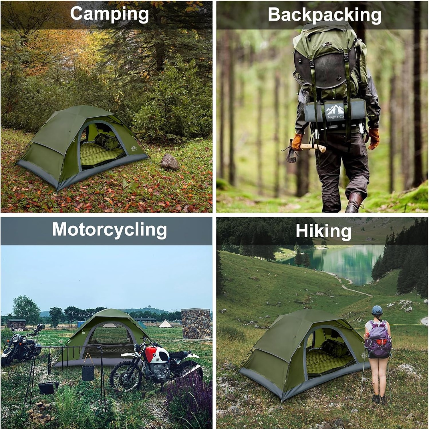 Night Cat Lightweight Backpacking Tent: image 6